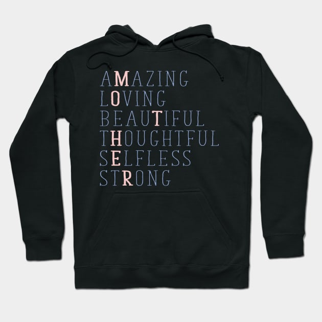 Mom Amazing Description Hoodie by avshirtnation